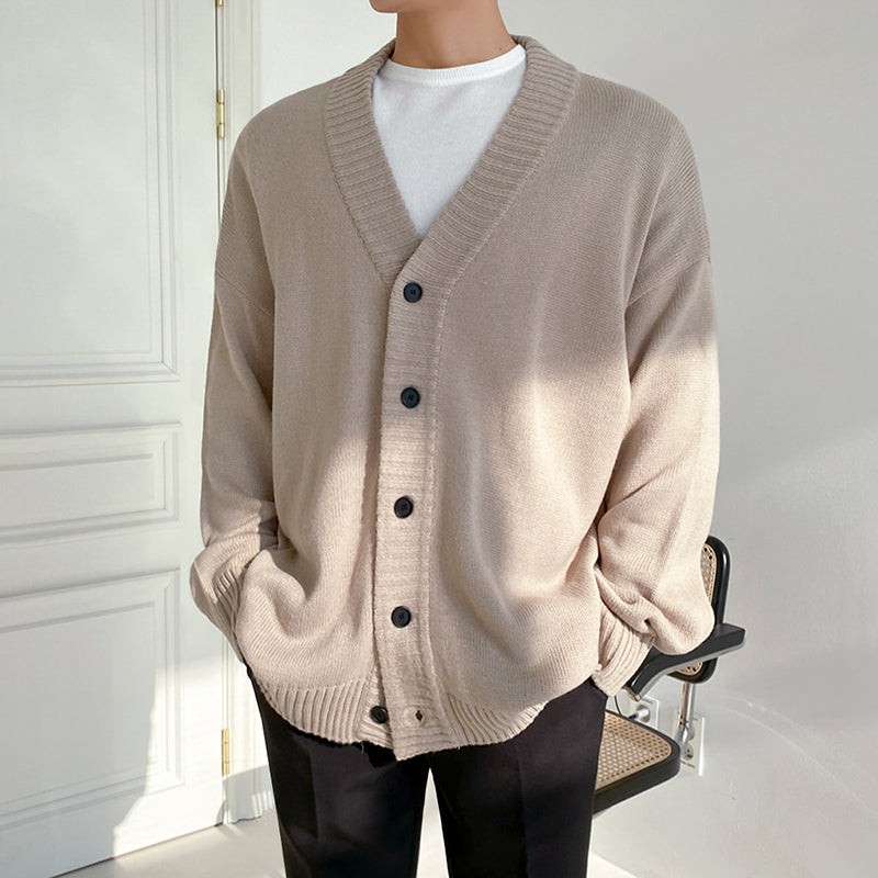 Trendy And Handsome New Men's Sweater Knitted Jacket