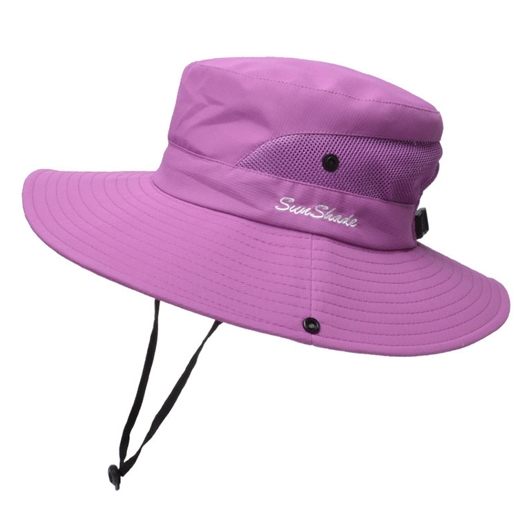 Summer Foldable Sun Fisherman Hat Women