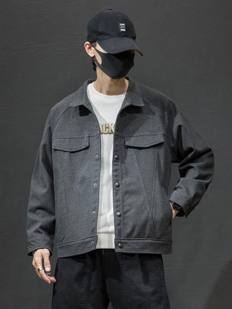 Simple And Versatile Fashion jacket men