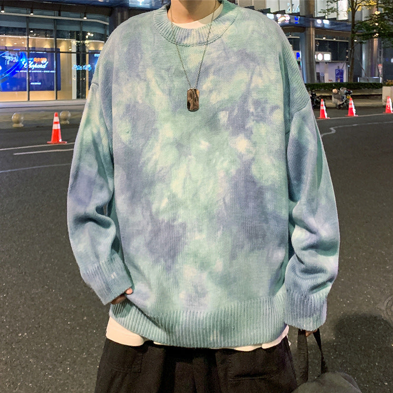 Men's Loose Korean Style Trendy Hong Kong Style Sweater