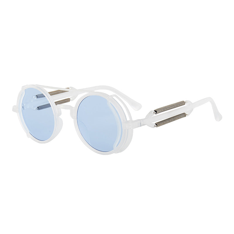 Sunglasses Steampunk Double Spring Leg Glasses