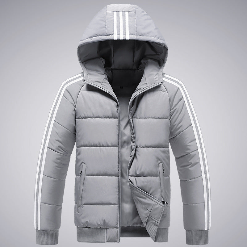 Men's Winter Thick Warm Hooded Cotton Coat