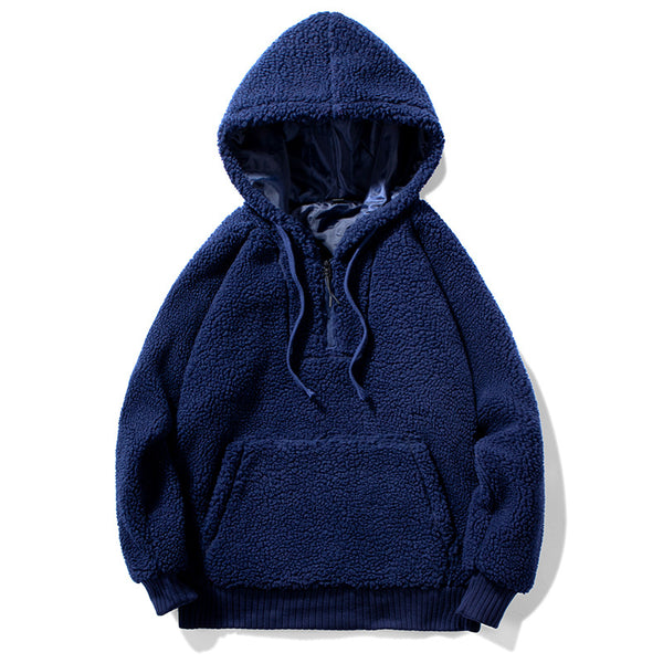 Big Pocket Pullover Hooded Sweater