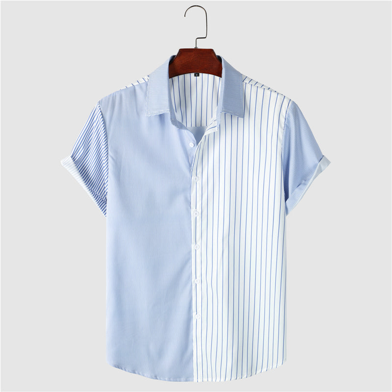 Casual Print Shirt For Men striped shirt