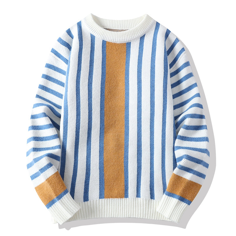 Suéter de punto de cachemira para hombre, informal, suelto, suave, cálido, otoño e invierno