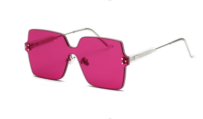 New Catwalk Style Rimless Sunglasses