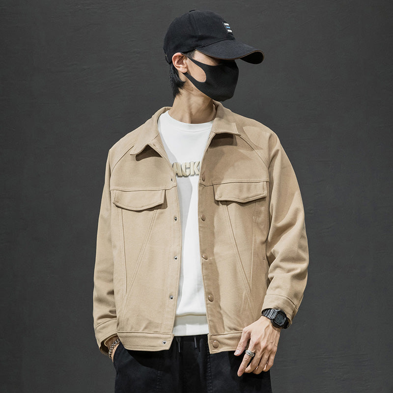 Simple And Versatile Fashion jacket men