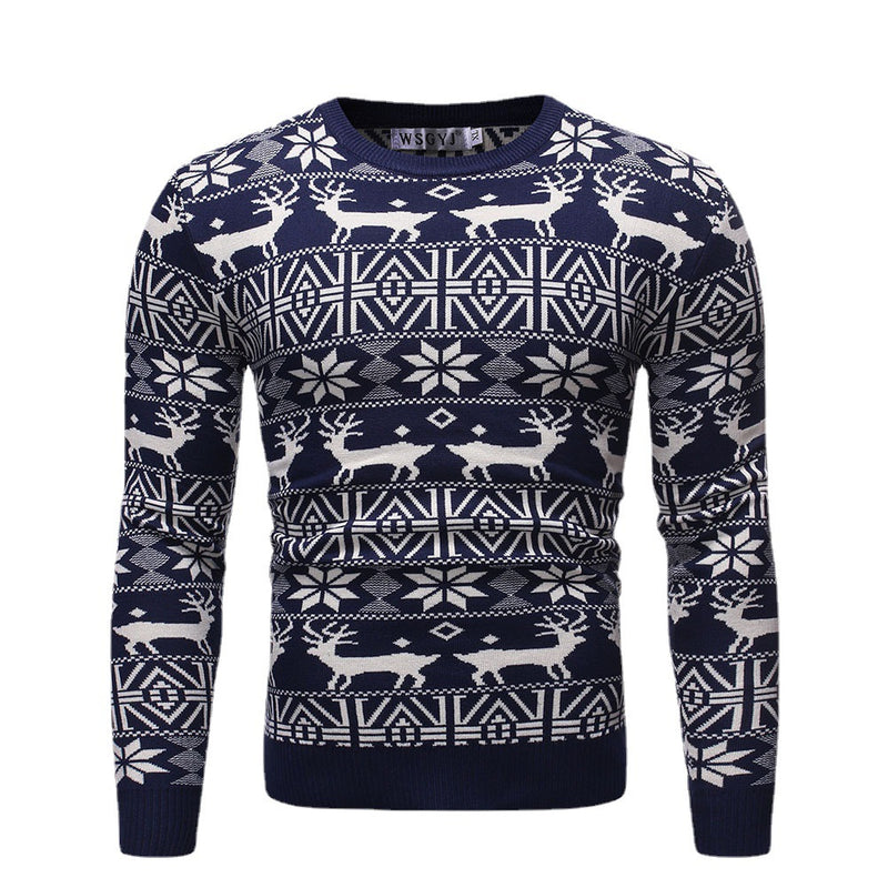 Printed Camouflage Casual Sweater