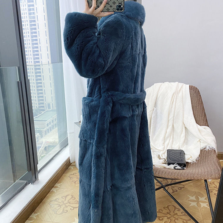 Faux Fur Coat Mid-length Coat