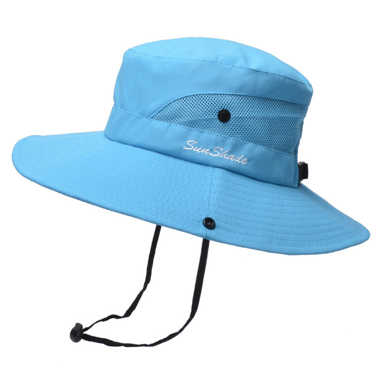 Summer Foldable Sun Fisherman Hat Women