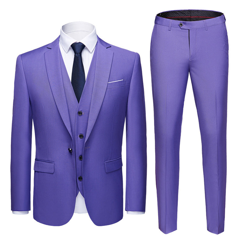 Conjunto de traje de vestir de boda para hombre Business plus