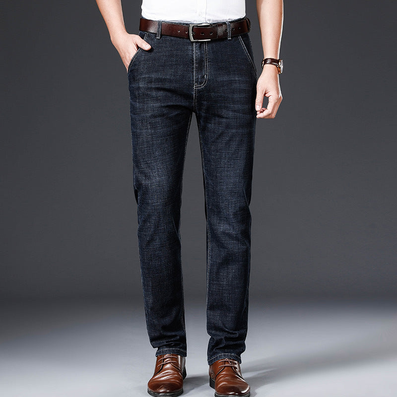 Retro British Business Casual Jeans