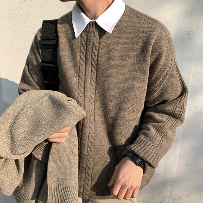 Men's Loose Fashion Japanese Vintage Pullover