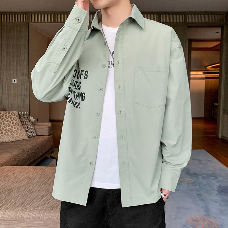 Men's Long-sleeved Casual Shirt