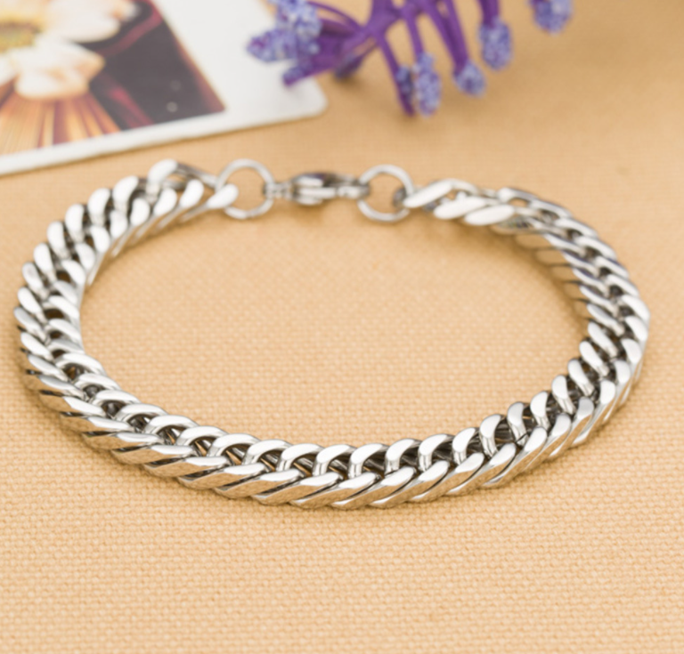 Titanium steel bracelet