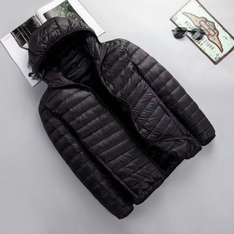 Lightweight Down Hooded Jacket