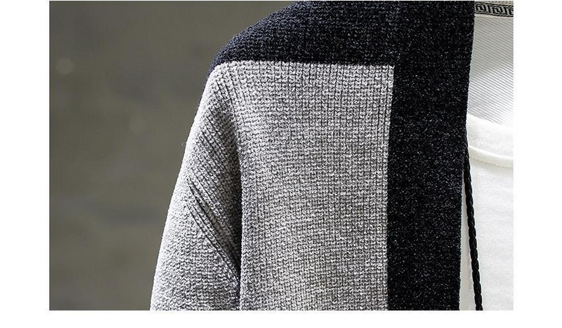 Men Korean Thick Knitted Coat For Men