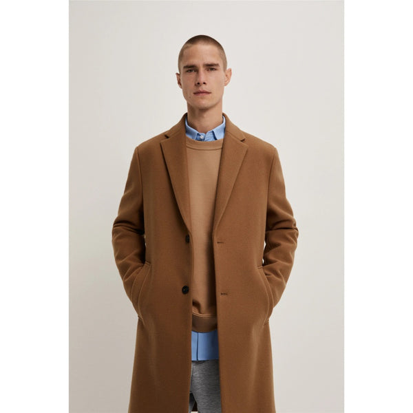 Men's Comfortable-fit Woolen Coat