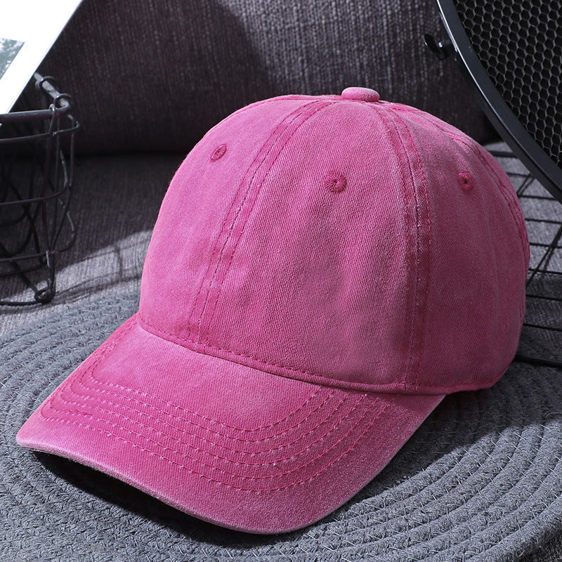 Washed Baseball Caps For Men And Women Outdoor Distressed Sun Hats