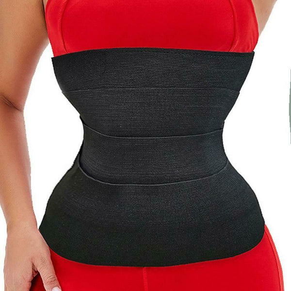 Women Slimming Tummy Belt Corset Top Stretch Bands Cincher Body Shaper