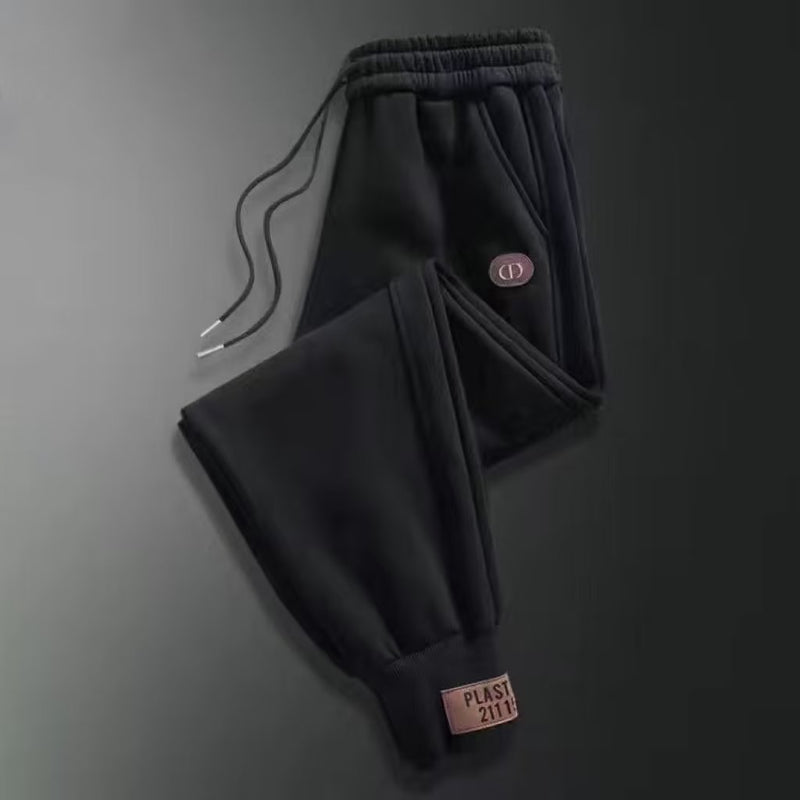 Pantalones Harem Slim para Hombre Cordón Estampado de Moda