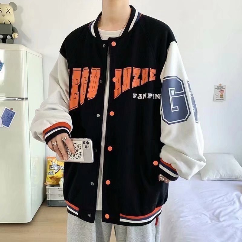 Men's European And American Baseball Jacket