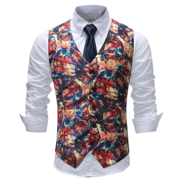 Chaleco de traje casual para hombre Ropa formal Boda